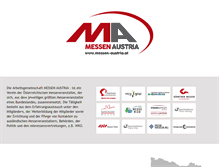Tablet Screenshot of messen-austria.at